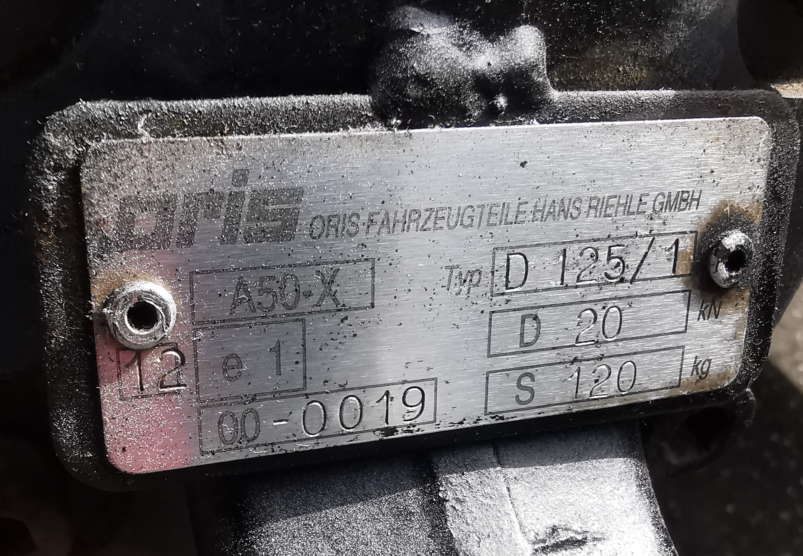 Schild Mitte