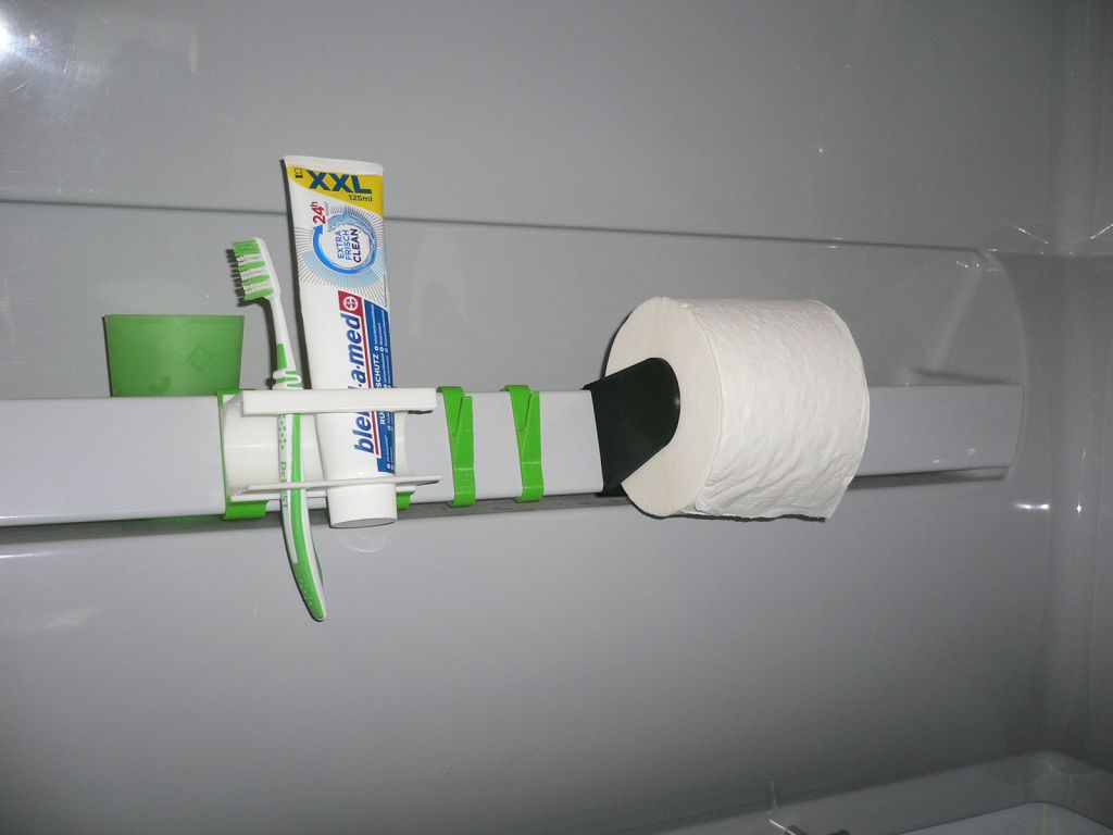 Halter fürs Toilettenpapier